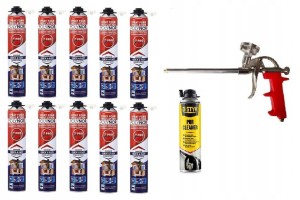 ZESTAW POLYNOR IZOLACJE NATRYSKOWE Piana PUR 750ml