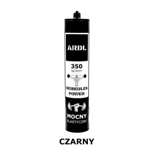 KLEJ MONTAŻOWY HERKULES UNIWERSALNY POLIMEROWY HIGHTACK POWER CZARNY 290 ml