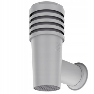 Kominek Ścienny Boczny SideVent Fi 110 Szary 7036