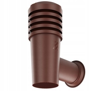 Kominek Ścienny Boczny SideVent Fi 110 Brąz