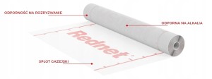 REDNET SIATKA PODTYNKOWA ELEWACYJNA DO DOCIEPLEŃ 160g 1x50 BIAŁA