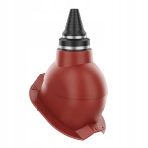 PRZEJŚCIE ANTENOWE DO BLACH TRAPEZOWYCH T35 CZERWONY RAL 3009