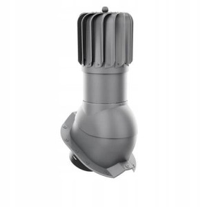 KOMINEK PODŁUŻNY OBROTOWY 150 DO BLACHY TRAPEZOWEJ T35 GRAFIT RAL 7024