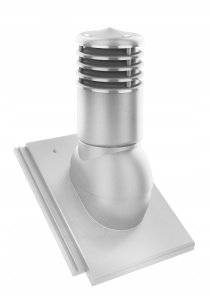 KOMINEK ALUMINIOWY 150 BRAAS TEVIVA SZARY KRYSZTAŁ