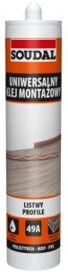 SOUDAL KLEJ MONTAŻOWY 49A PROFILE I LISTWY