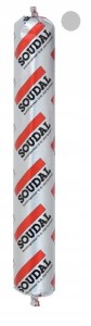 Silikon Neutralny Soudal SILIRUB 2 Szary 600ml