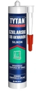 TYTAN Silikon Szklarski i do Akwariów 280 ml Brązowy