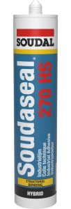SOUDAL SOUDASEAL 270HS USZCZELANIACZ HYBRYDOWY CZARNY
