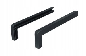 ZAKOŃCZENIA ZAŚLEPKI PARAPETU ALUMINIOWE PREMIUM 40 cm ANTRACYT 7016 