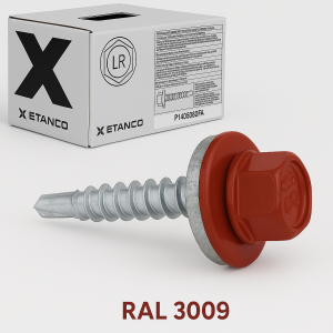 WKRĘTY FARMERSKIE ETANCO 4,8x35mm RAL 3009 250szt