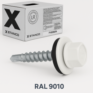 WKRĘTY FARMERSKIE ETANCO 4,8x35mm RAL 9010 250szt