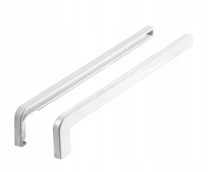 ZAKOŃCZENIA ZAŚLEPKI PARAPETU ALUMINIOWE PREMIUM 40 cm Białe 9010