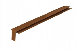 ŁĄCZNIK PARAPETU PROSTY ALUMINIOWY TYPU "H" ZŁOTY DAB RAL 8003