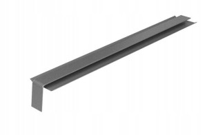 ŁĄCZNIK PARAPETU PROSTY ALUMINIOWY TYPU "H" SREBRNE 9007