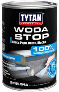 TYTAN WODA STOP 1 kg czarny