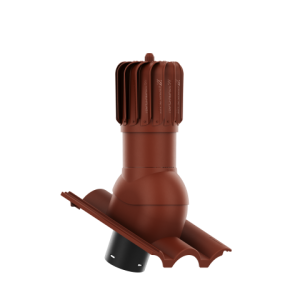 KOMINEK ROTOLINE NASADA PODŁUŻNA DO DACHÓWKI BRAAS GRECKA Kasztan