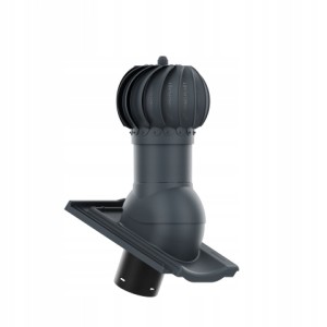 KOMINEK ROTOLINE 125 DO DACHÓWKI TONDACH STODO/CONTITON 12 Grafitowy