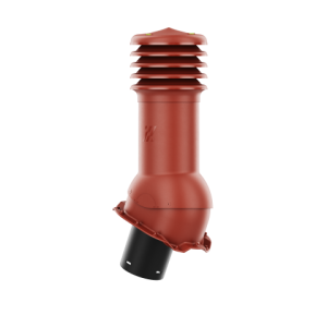 KOMINEK HiVent 150 do Blachy Trapezowej T14 RAL 3009 Czerwony / Wiśnia