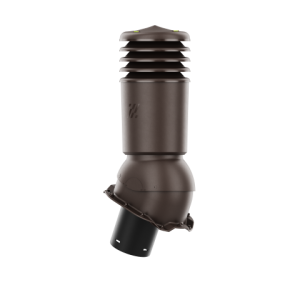 KOMINEK OC. HiVent 125 do Blachy Trapezowej T14 RAL 8019 Ciemny Brąz