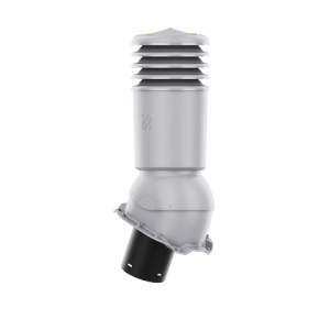 KOMINEK OC. HiVent 125 do Blachy Trapezowej T14 RAL 7036 Jasnoszary