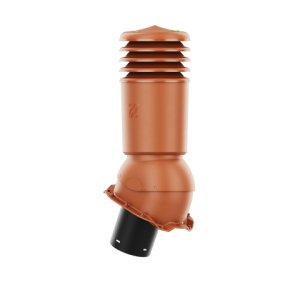 KOMINEK OC. HiVent 125 do Blachy Trapezowej T14 RAL 8004 Ceglasty