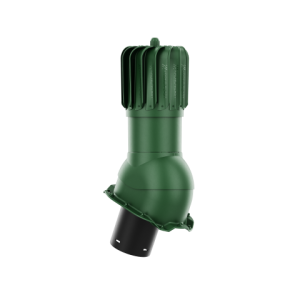 KOMINEK OBROTOWY PODŁUŻNY FI 150 do Blachy Trapezowej T14 RAL 6020 Zielony