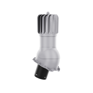 KOMINEK OBROTOWY PODŁUŻNY FI 150 do Blachy Trapezowej T14 RAL 7036 Jasnoszary