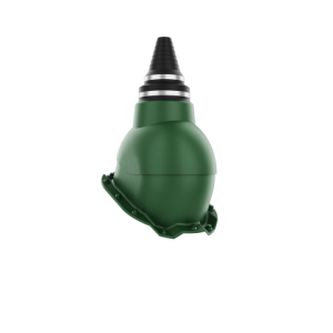 PRZEJŚCIE ANTENOWE DO BLACH TRAPEZOWYCH T14 RAL 6020 Zielony