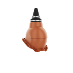 PRZEJŚCIE ANTENOWE DO BLACH TRAPEZOWYCH T14 RAL 8004 Ceglasty