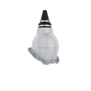 PRZEJŚCIE ANTENOWE DO BLACH TRAPEZOWYCH T14 RAL 9006 Srebrny