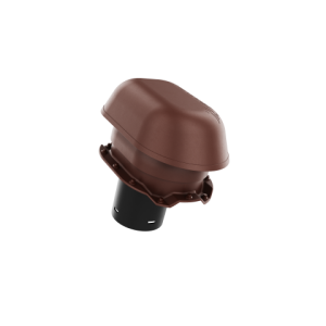 WYWIETRZNIK SANITARNY FI 125 DO BLACH TRAPEZOWYCH T14 RAL 8017 Brązowy