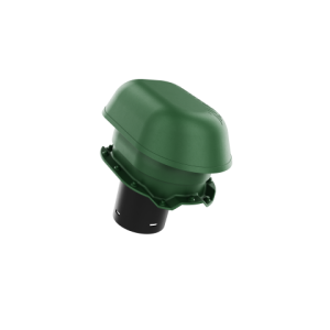 WYWIETRZNIK SANITARNY FI 125 DO BLACH TRAPEZOWYCH T14 RAL 6020 Zielony