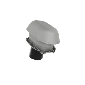 WYWIETRZNIK SANITARNY FI 125 DO BLACH TRAPEZOWYCH T14 RAL 9007 Srebrny Metalic