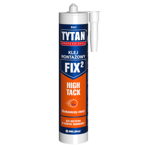TYTAN FIX² High Tack Klej Montażowy Biały 290ml