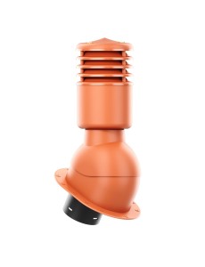 KOMINEK WENTYLACYJNY OCIEPLONY Ø 125mm (CEGLASTY RAL 8004)