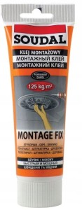 SOUDAL KLEJ MONTAŻOWY MONTAGE FIX TUBKA 250g