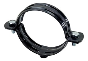 OBEJMA DO RUR SPUSTOWYCH METAL GRAFIT 75