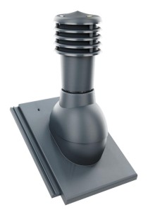 KOMINEK WENTYLACYJNY ⌀ 125mm DO DACHÓWKI BRAAS TEGALIT ŁUPEK