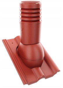 KOMINEK WEN. 125 DO DACHÓWKI EURONIT EXTRA WIŚNIA