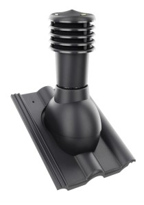 KOMINEK WENTYLACYJNY ⌀ 125mm DO DACHÓWKI EURONIT EXTRA ANTRACYT