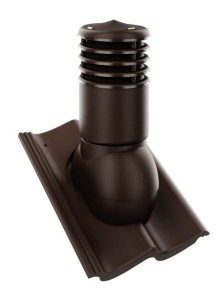 KOMINEK WENTYLACYJNY  OC. ⌀ 150mm DO DACHÓWKI CREATON GOTEBORG MOKKA