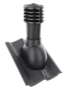 KOMINEK WENTYLACYJNY ⌀ 125mm DO DACHÓWKI BAŁTYCKA "S" ANTRACYT