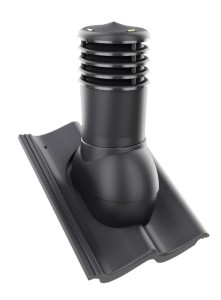 KOMINEK WENTYLACYJNY ⌀ 150mm DO DACHÓWKI BAŁTYCKA "S"  ANTRACYT