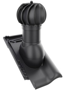 KOMINEK OBROTOWY KULISTY Ø 150 mm WIENERBERGER ALEGRA 9V ANTRACYT