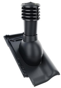 KOMINEK WENTYLACYJNY ⌀ 125mm ROBEN MONZA ANTRACYT