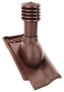 KOMINEK WENTYLACYJNY ⌀ 125mm ROBEN MONZA BRĄZ