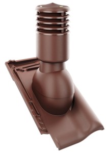 KOMINEK WENTYLACYJNY  OC. ⌀ 125mm ROBEN MONZA BRĄZ