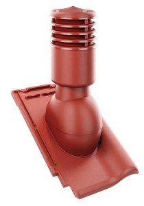 KOMINEK WENTYLACYJNY  OC. ⌀ 125mm ROBEN MONZA WIŚNIA