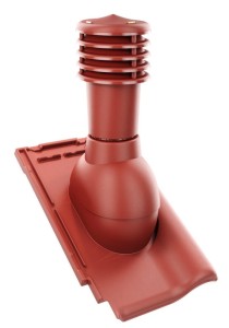 KOMINEK WENTYLACYJNY ⌀ 125mm ROBEN MONZA WIŚNIA