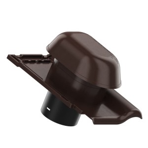 WYWIETRZNIK SANITARNY ALUMINIOWY 150 ALEGRA 9V CIEMNOBRAZOWA ANGOBA